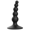 Addicted toys anal sexual plug 10cm negro - 3