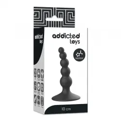 Addicted toys - anal sexual plug 10 cm negro