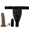 Piezas del Pretty Love Harness Briefs con dildo vibrador