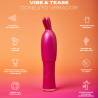 Infografía del conejito vibrador Durex Vibe & Tease
