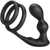 Pretty love - marshall anillo para pene + plug anal vibratorio control remoto - 1