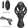 Pretty love - marshall anillo para pene + plug anal vibratorio control remoto - 6