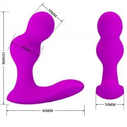 Pretty love - terrance masajeador vibrador anal con control remoto