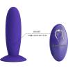 Pretty love - youth plug anal vibrador control remoto violeta - 6