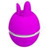 Pretty love - vibrador de silicona redondo gemini ball morado - 1