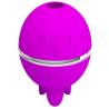 Pretty love - vibrador de silicona redondo gemini ball morado - 2