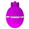 Pretty love - vibrador de silicona redondo gemini ball morado - 4