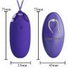 Pretty love - berger youth huevo vibrador control remoto violeta - 6