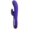 Vibrador rabbit Pretty Love Cerberus Youth de lado, otra vista