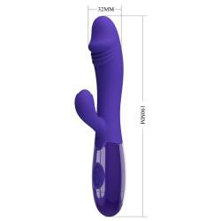 Pretty love - snappy youth vibrador estimulador puntog violeta - - 4