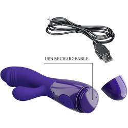 Pretty love - snappy youth vibrador estimulador puntog violeta - - 5
