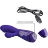 Pretty love - snappy youth vibrador estimulador puntog violeta - 5