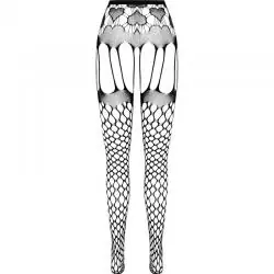 Passion - eco collection bodystocking eco s009 negro - - 4 Passion - eco collection bodystocking eco s009 negro - - 4