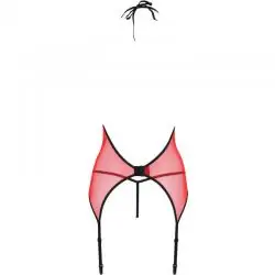 Passion - peonia corset erotic line rojo s/m - - 5