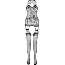 Passion BS095 bodystocking de encaje, sin modelo, de frente