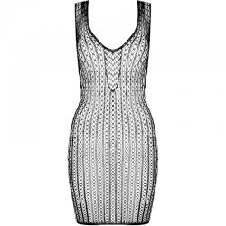 Passion - bs097 bodystocking negro talla unica - - 5