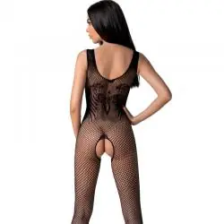 Passion - bs098 bodystocking negro talla unica - - 2