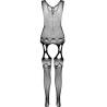 Passion - bs099 bodystocking talla unica - 6
