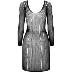 Passion - bs101 bodystocking talla unica -  - 6