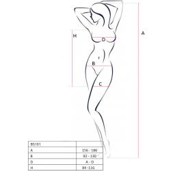 Passion - bs101 bodystocking talla unica -  - 7