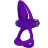 Pretty love - anillo vibrador 10 vibraciones silicona violeta - 1