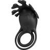 Pretty love - ruben anillo vibrador 7 vibraciones silicona negro - 1