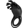 Pretty love - ruben anillo vibrador 7 vibraciones silicona negro - 2