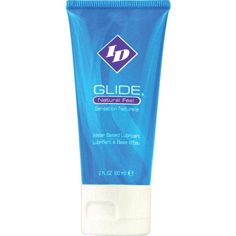 Id glide - lubricante base agua ultra long lasting travel tube 60 ml