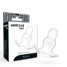 Addicted dilatador anal grande 13 cm - transparente - 2