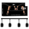 Fetish submissive bondage - barra separadora ajustable 4 piezas - 1
