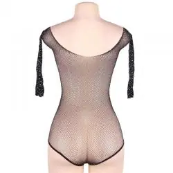 Subblime teddy manga larga en cuerpo de red s/m - - 11