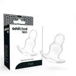 Addicted toys - dilatador anal pequeño 7 cm - transparente