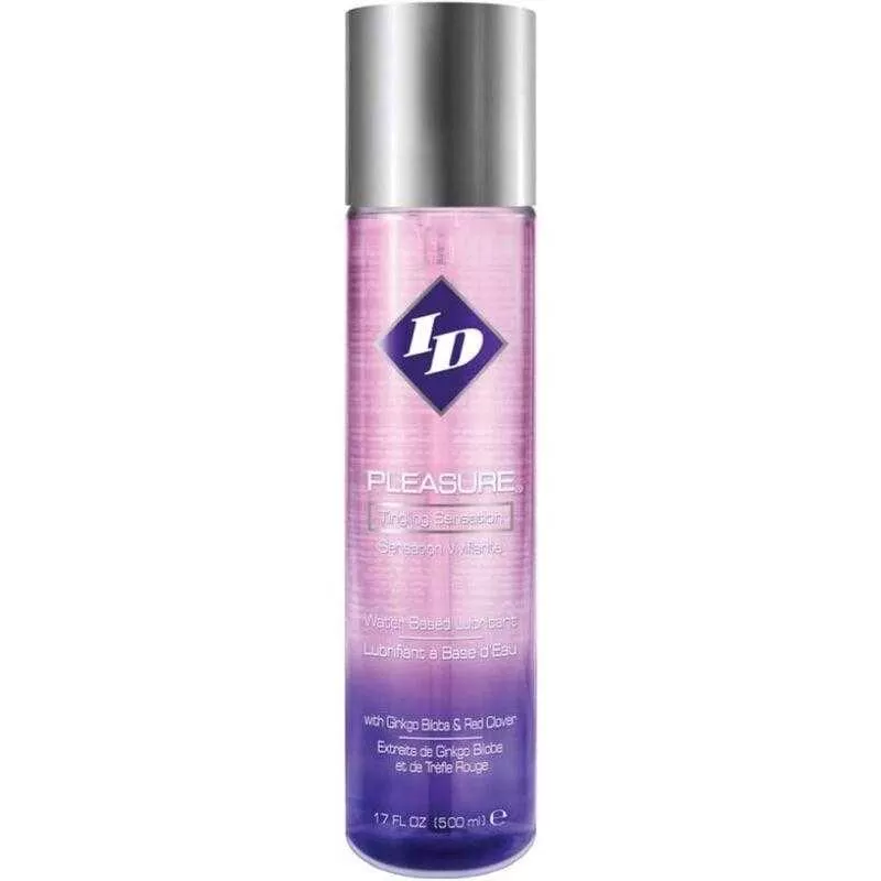 Id pleasure - lubricante base agua tinging sensation 500 ml