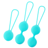 Moressa osian set premium silicona turquesa - 1