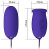 Pretty love - daisy youth estimulador vibrador recargable violeta - 4