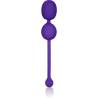 Bolas Kegel vibradoras CalExotics Rechargeable Dual Kegel moradas