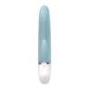 Satisfyer Marvelous Four, el vibrador azul con estimulador, de frente