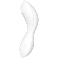 Satisfyer Curvy Trinity 5+ blanco de lado