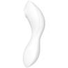 Satisfyer Curvy Trinity 5+ blanco de lado