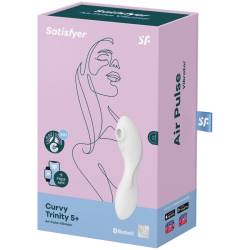 Caja del Satisfyer Curvy Trinity 5+ blanco
