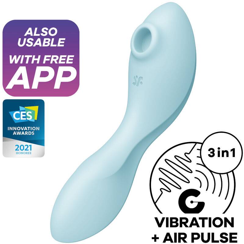 Satisfyer curvy trinity 5 estimulador y vibrador app -  - 5