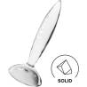 Satisfyer Sparkling Crystal de cristal macizo, tumbado