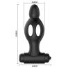 Mr play - plug anal de silicona con vibración - 5