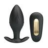 Pretty Love Regina negro, plug anal con el mando de frente