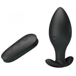 Pretty love - regina plug anal vibrador recargable negro