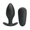 Pretty Love Regina negro, plug anal con el mando en vertical