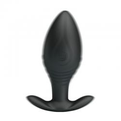 Pretty love - regina plug anal vibrador recargable negro