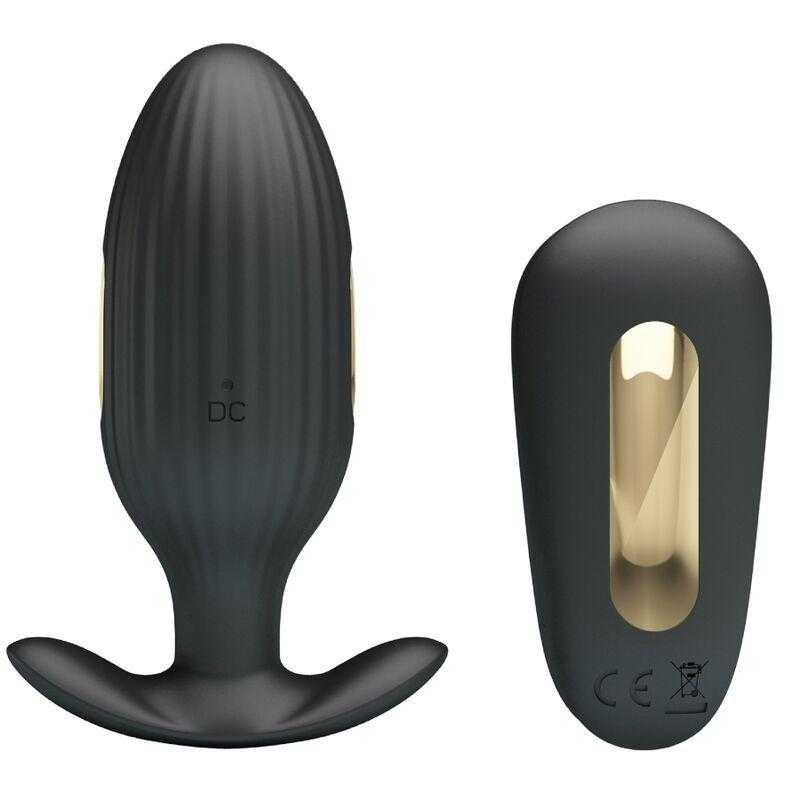 Pretty love - kelly plug anal vibrador recargable negro