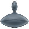 Satisfyer Booty Absolute Beginners 4 gris, de perfil con su base ancha