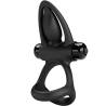 Pretty love - anillo vibrador 10 vibraciones silicona negro - 1